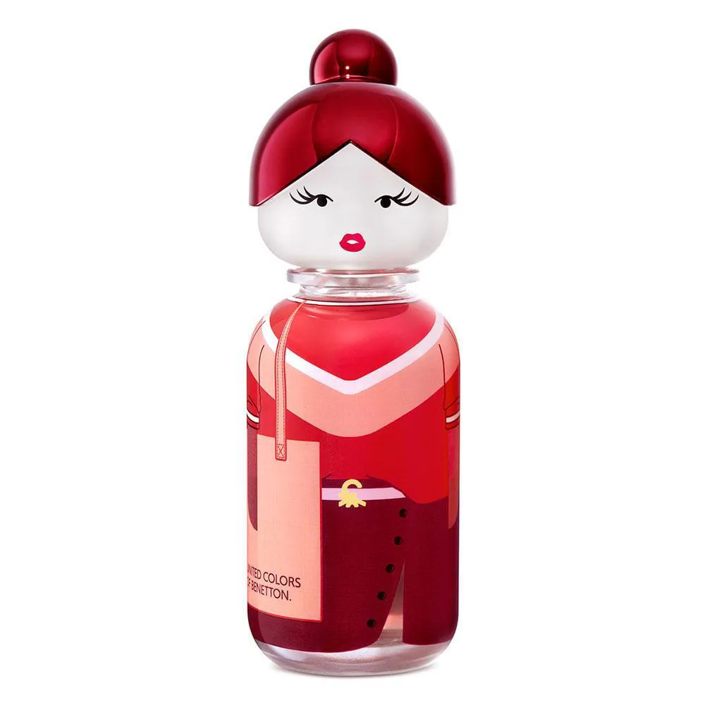 RED ROSE SISTERLAND UNITED COLORS OF BENETTON PERFUME FEMININO EAU DE TOILETTE 80 ML