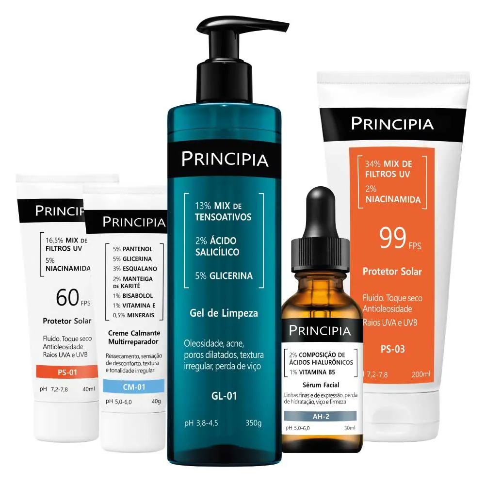KIT VERÃO AVANÇADO PS-01 FPS 60 + CM-01 + PS-03 FPS 99 + GL-01 + AH-2