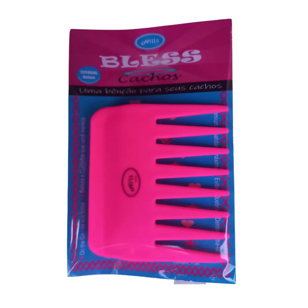 HILLS BEAUTY   KIT 3 UNID PENTE BLESS CACHOS 20739