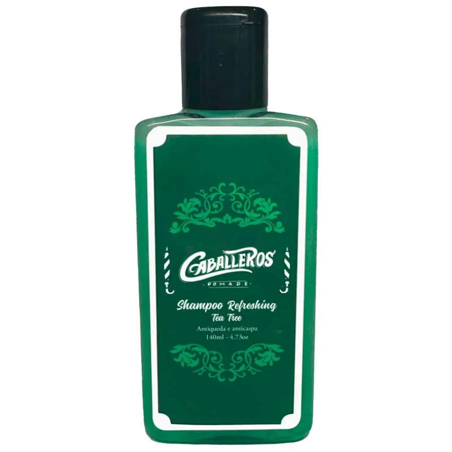 SHAMPOO REFRESHING TEA TREE - ANTIQUEDA E ANTICASPA 140ML CABALLEROS