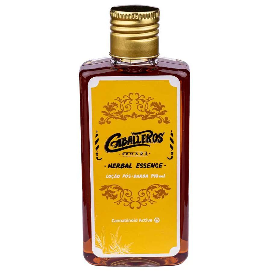 LOçãO PóS BARBA HERBAL ESSENCE AFTER SHAVE 140ML CABALLEROS