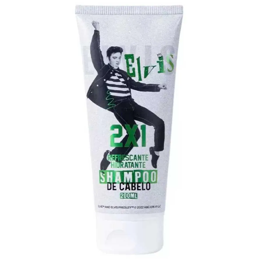 SHAMPOO 2X1 ELVIS PRESLEY MENTOLADO REFRESCANTE 200ML VIKING