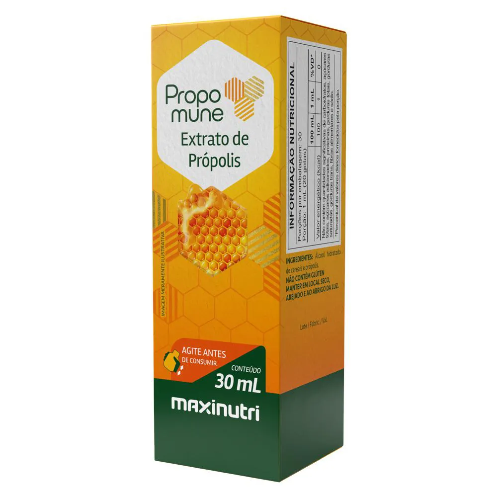 PROPOMUNE 30 ML EXTRATO DE PRóPOLIS CONCENTRADO MAXINUTRI