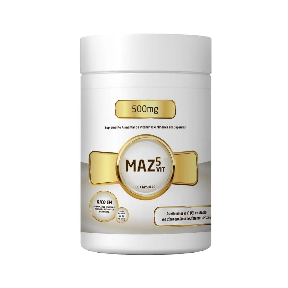 MAZ 5 VIT 500MG C/ 60 CÁPSULAS