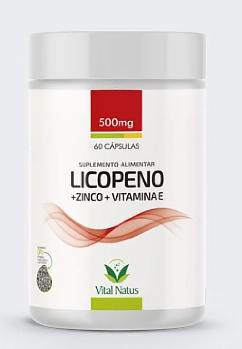 LICOPENO+ZINCO+VIT.E 600MG - VITAL NATUS
