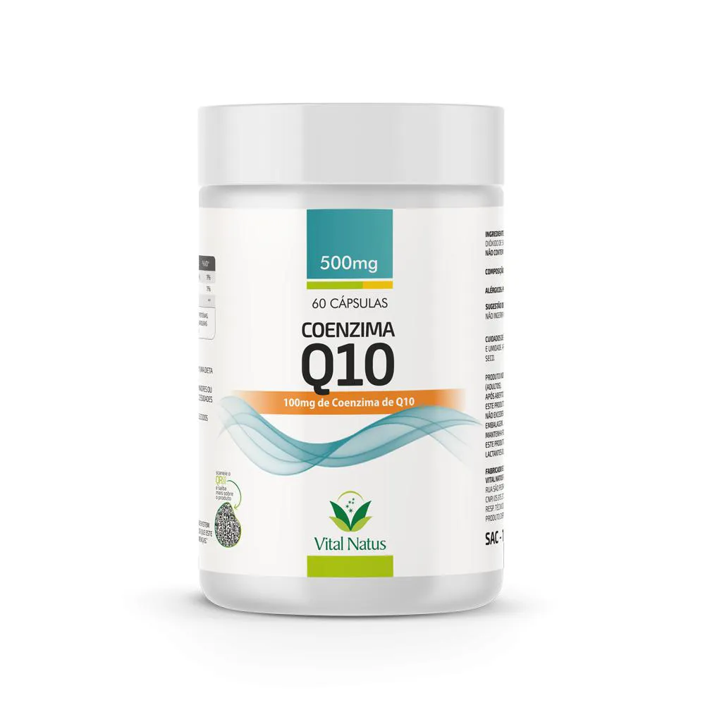 COENZIMA Q10 500MG C/ 60 CáPSULAS