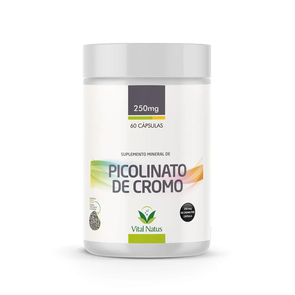 PICOLINATO DE CROMO 250MG C/ 60 CAPSULAS
