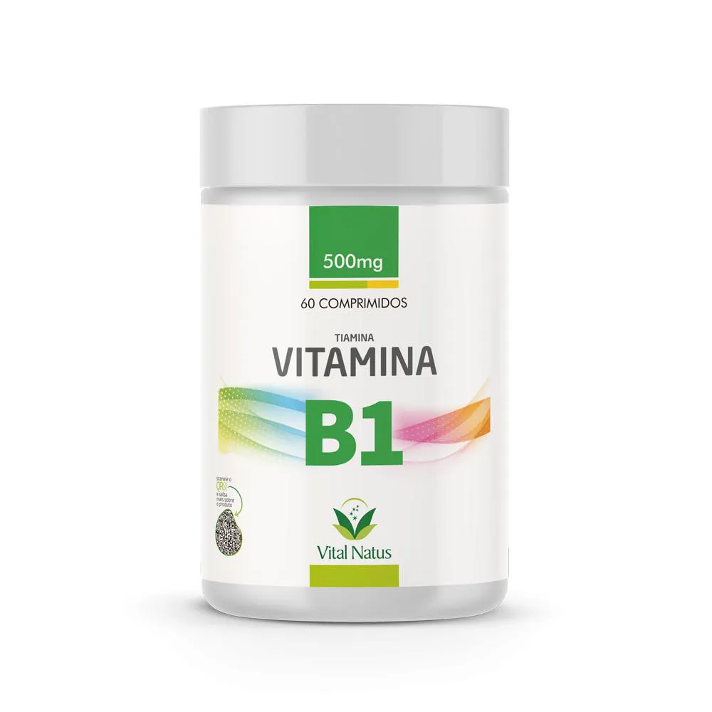 VITAMINA B1 500MG C/ 60 COMPRIMIDOS
