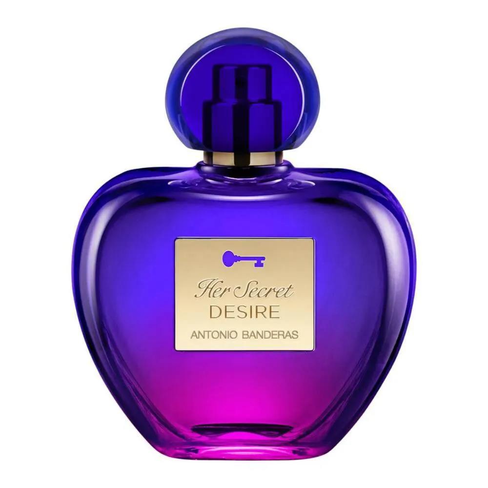 HER SECRET DESIRE ANTONIO BANDEIRAS FEMININO EAU DE TOILETTE 80 ML