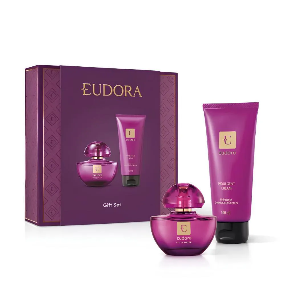 PRESENTE EUDORA EAU DE PARFUM 35ML + INDULGENT CREAM 100ML KIT