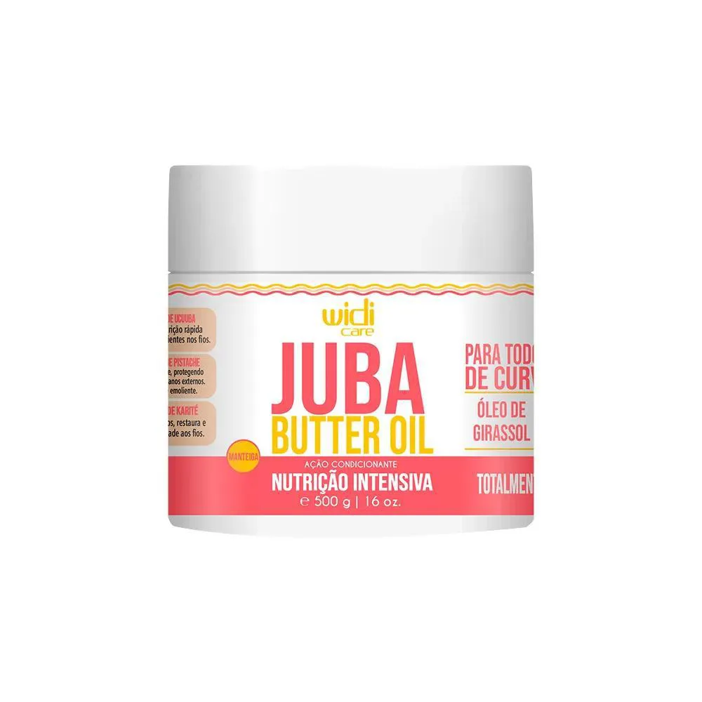 MASCARA WIDI CARE JUBA BUTTER OIL MANTEIGA 500 G