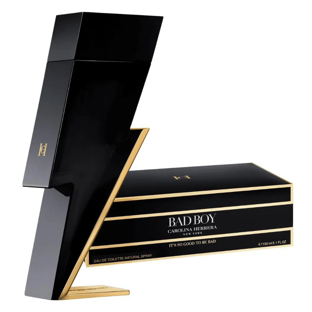 BAD BOY CAROLINA HERRERA MASCULINO EAU DE TOILETTE 150  ML