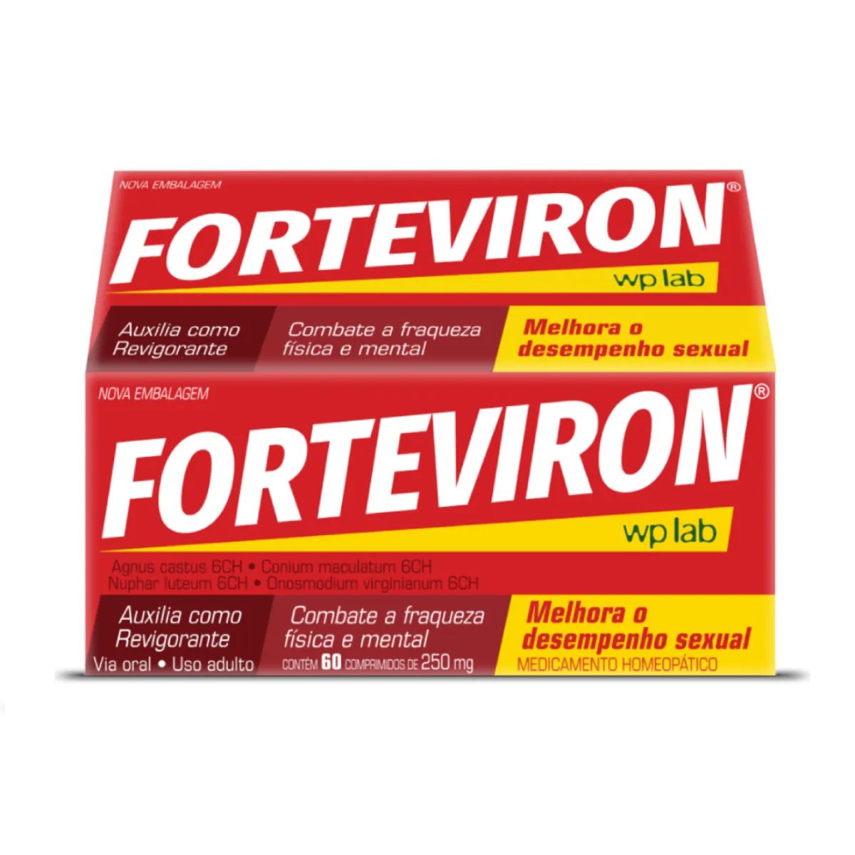 Forteviron WP Lab 60 comprimidos: preço, bula e para que serve | Droga Raia