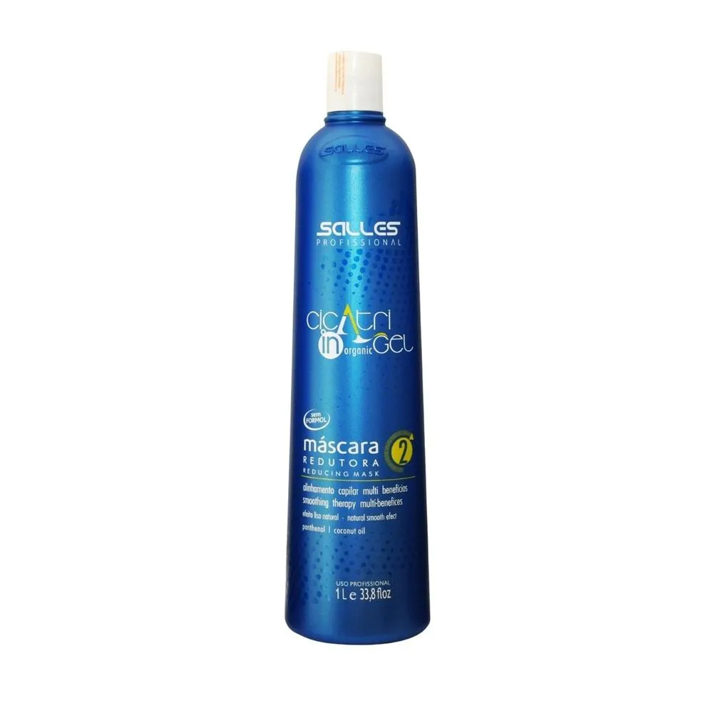 PROGRESSIVA CICATRI IN GEL ORGANIC SALLES PROFISSIONAL 1LT U Unica