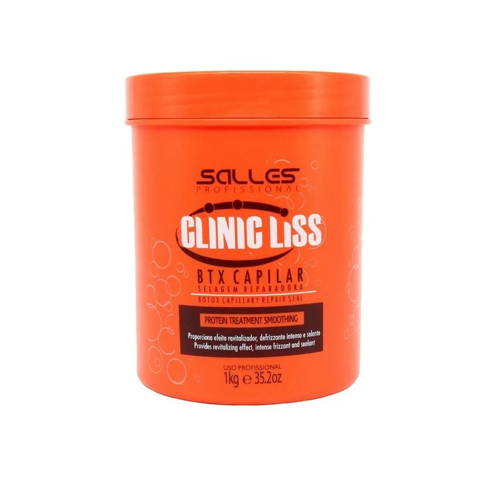BTX CAPILAR CLINIC LISS SALLES PROFISSIONAL 1KG U Unica