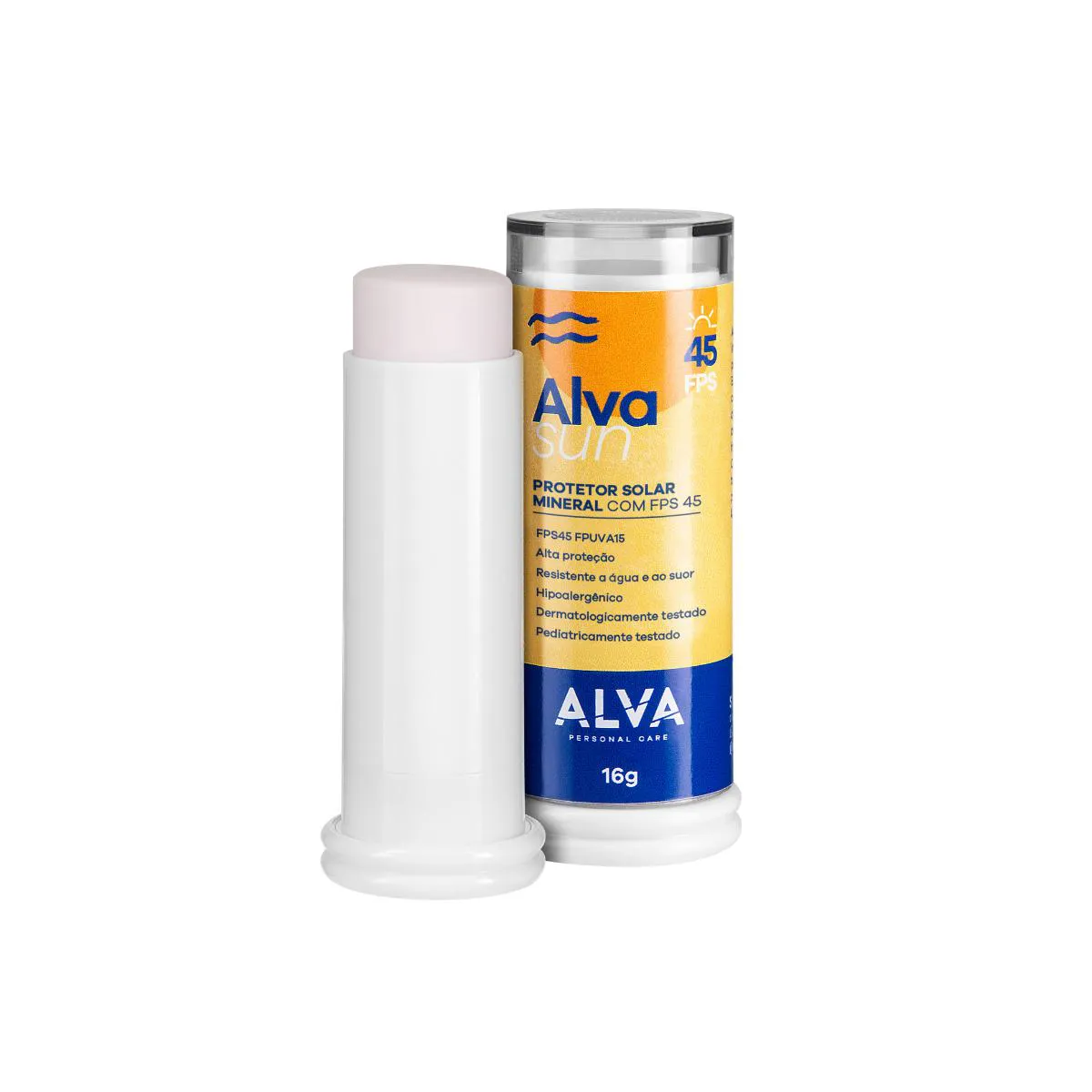 PROTETOR SOLAR NATURAL FPS 45 ALVA PERSONAL CARE
