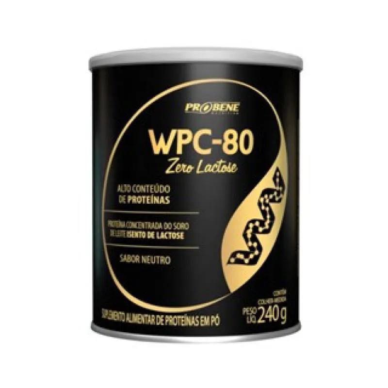 WPC-80 ZERO LACTOSE 240 G