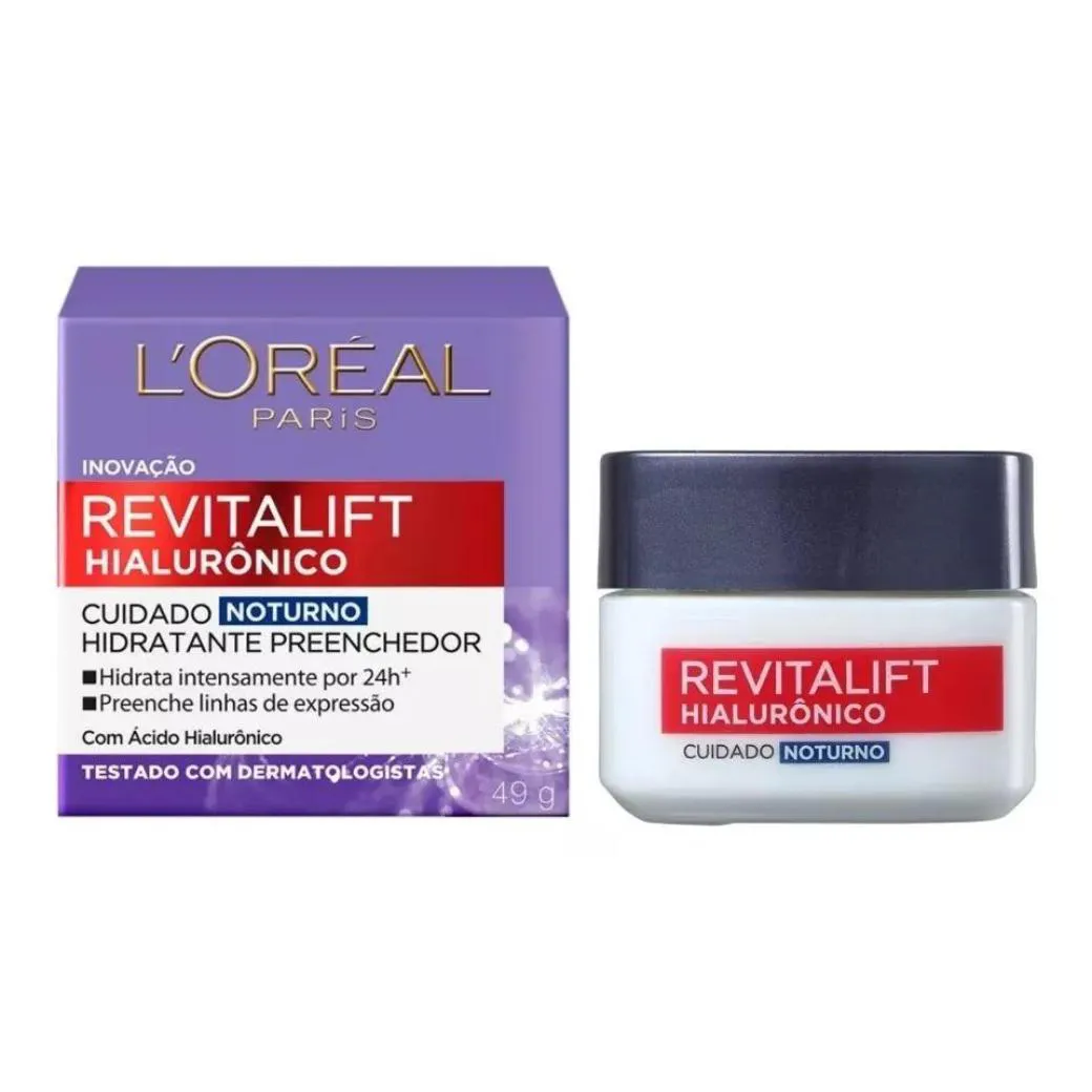 CREME REVITALIFT HIALURONICO 49G NOTURNO FPS 20