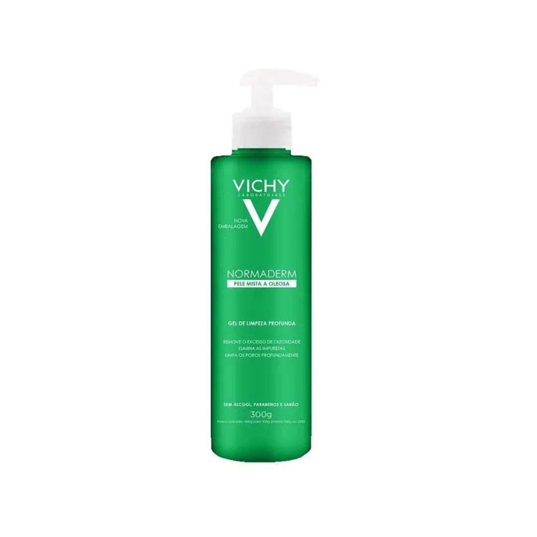 Gel De Limpeza Profunda Normaderm 300G Peles Mista A Oleosas