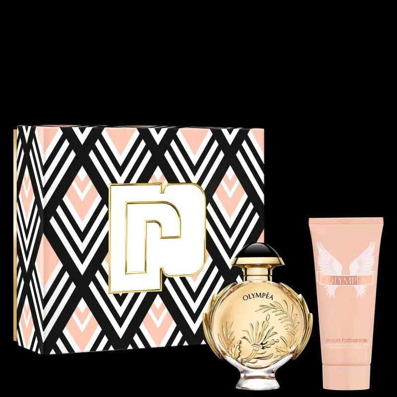 CONJUNTO OLYMPéA SOLAR PACO RABANNE FEMININO (EAU DE PARFUM 80ML + LOçãO CORPORAL 100ML) 80 ML