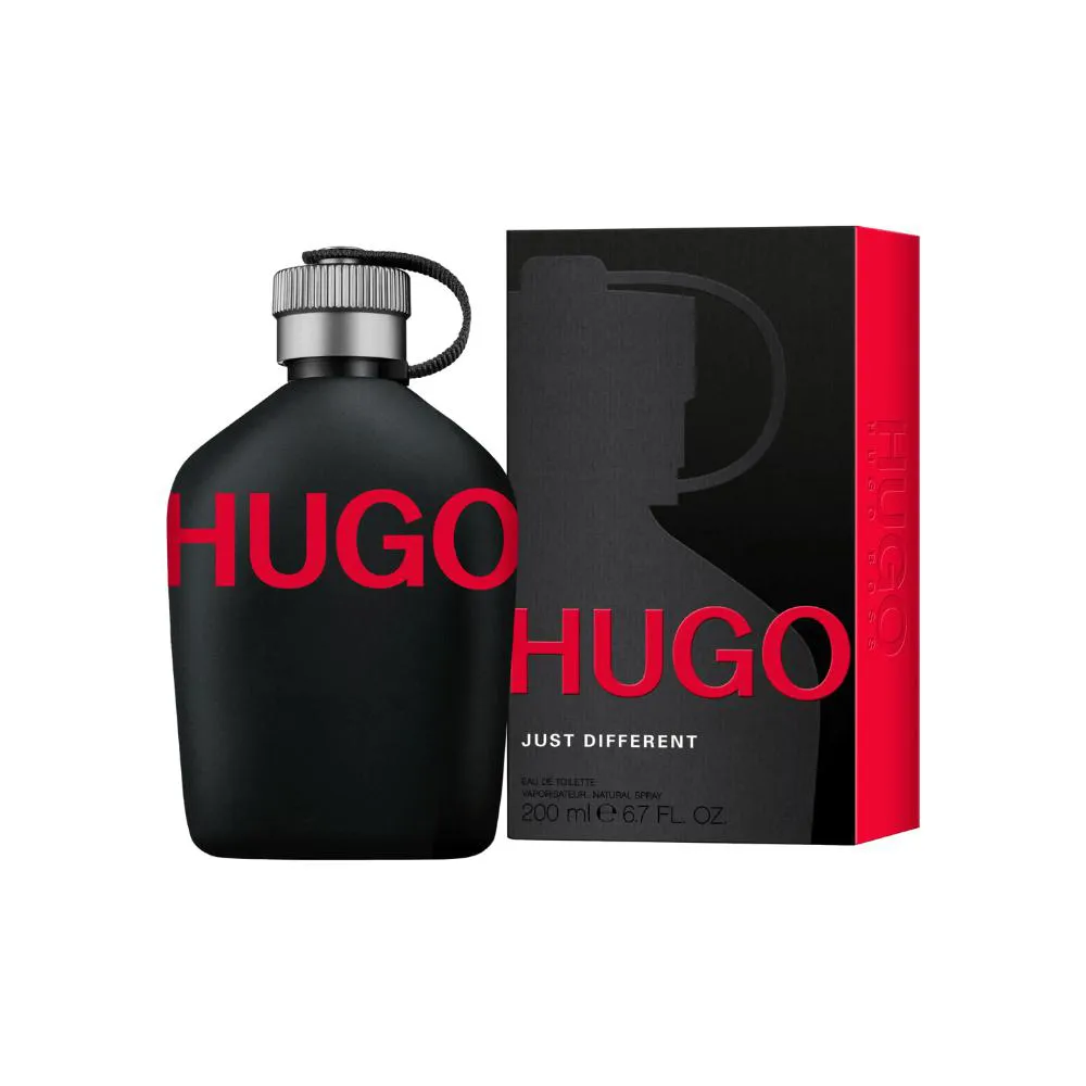 HUGO BOSS JUST DIFFERENT EAU DE TOILETTE MASCULINO 200ml