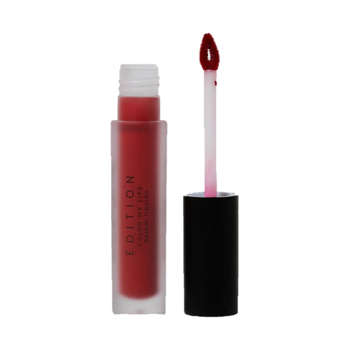 BATOM LíQUIDO VERMELHO MATTE COLOR MY LIPS REAL DEAL OCéANE EDITION 4G