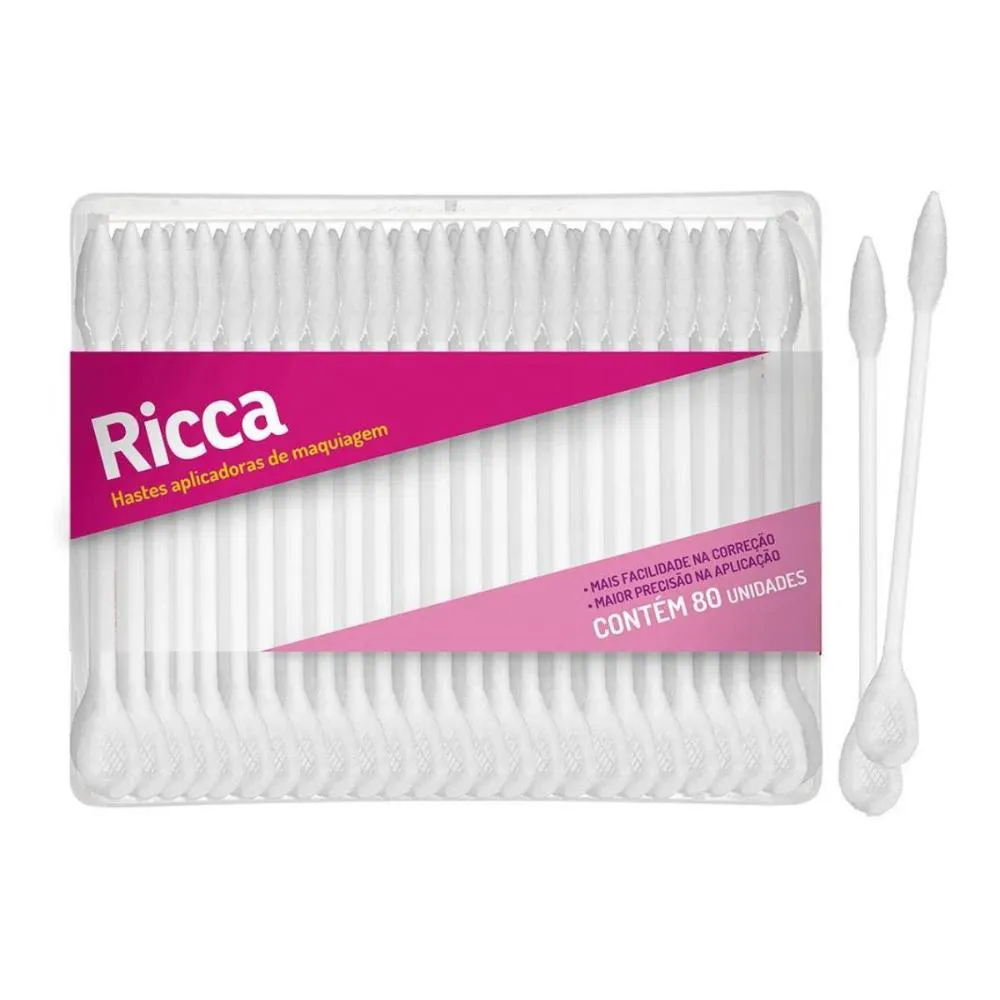 HASTES RICCA APLICADORES DE MAQUIAGEM CóD.571