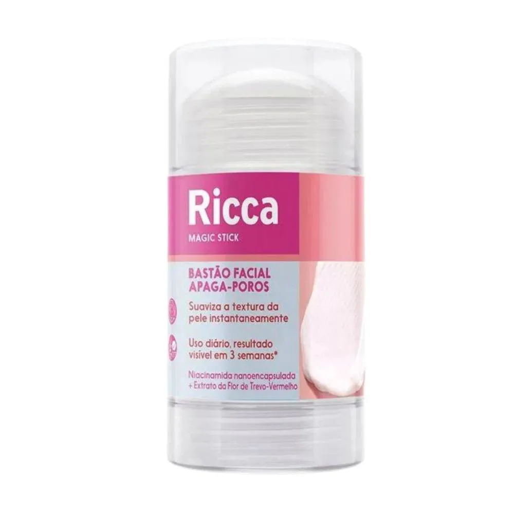 BASTãO FACIAL RICCA APAGA-POROS 30G CóD.3808