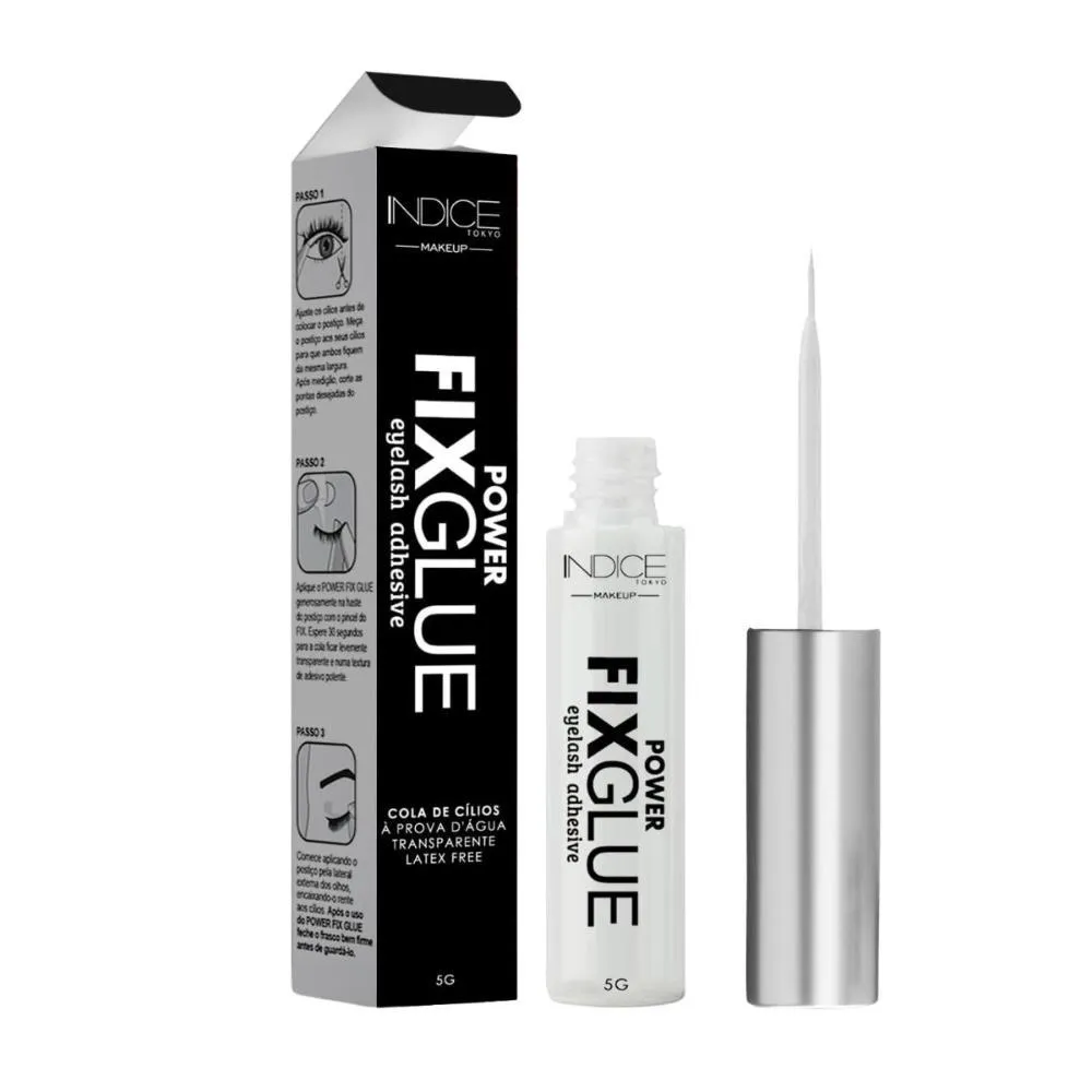 COLA DE CíLIOS INCOLOR INDICE TOKYO POWER FIX GLUE EYELASH ADHESIVE 5G