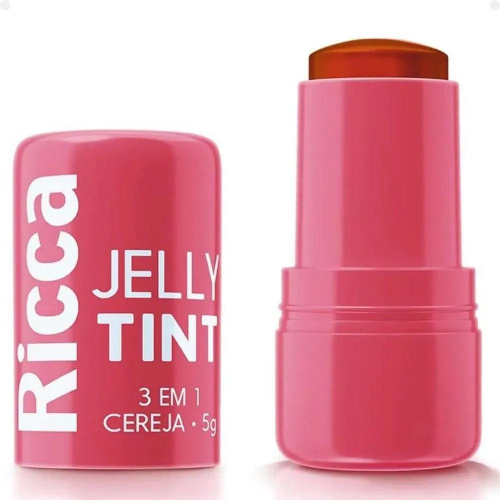 JELLY TINT RICCA 3 EM 1 CEREJA