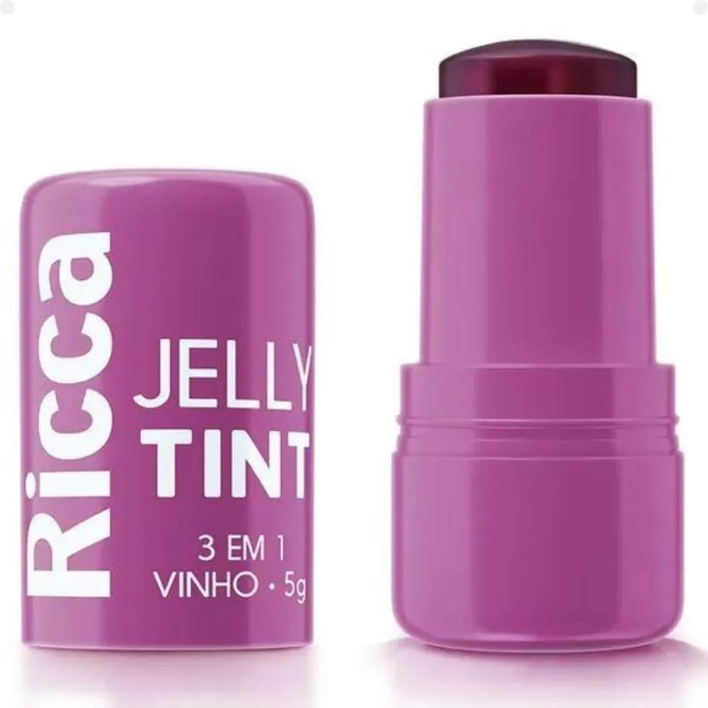 JELLY TINT RICCA 3 EM 1 VINHO