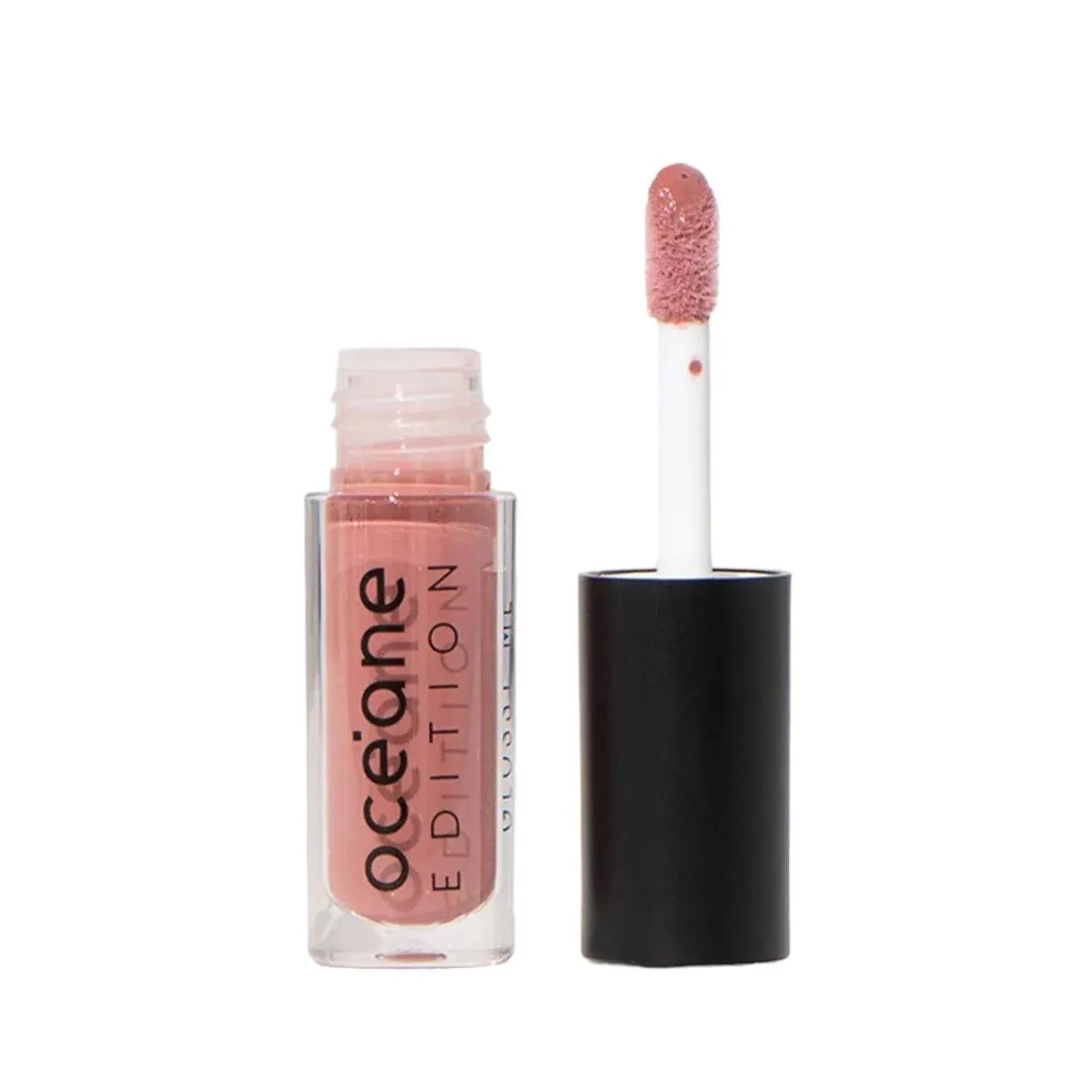 MINI BRILHO LABIAL NUDE GLOSSY ME SHIMMER BROWN OCéANE EDITION 1G