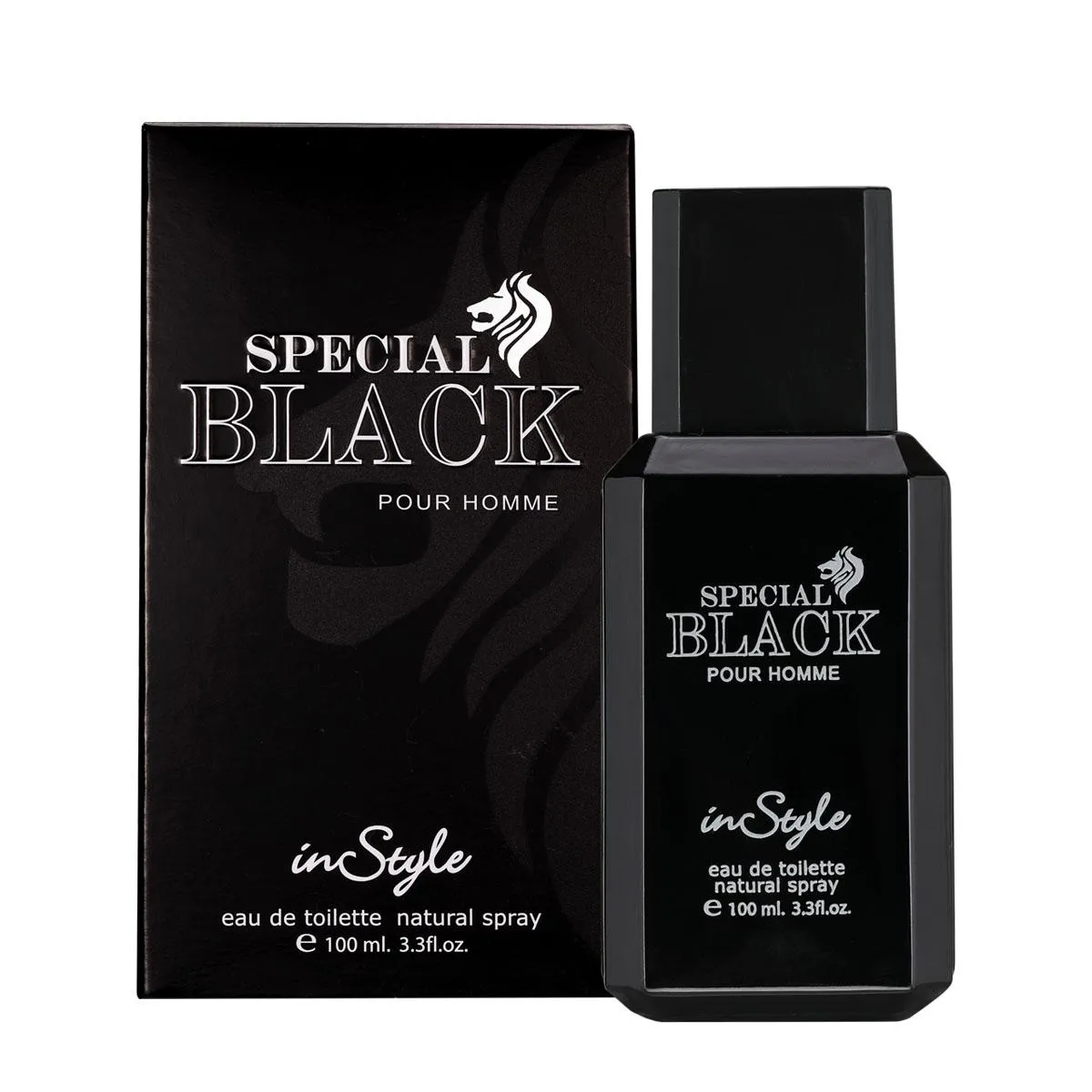 PERFUME SPECIAL BLACK EAU DE TOILETTE MASCULINO INSTYLE 100ML