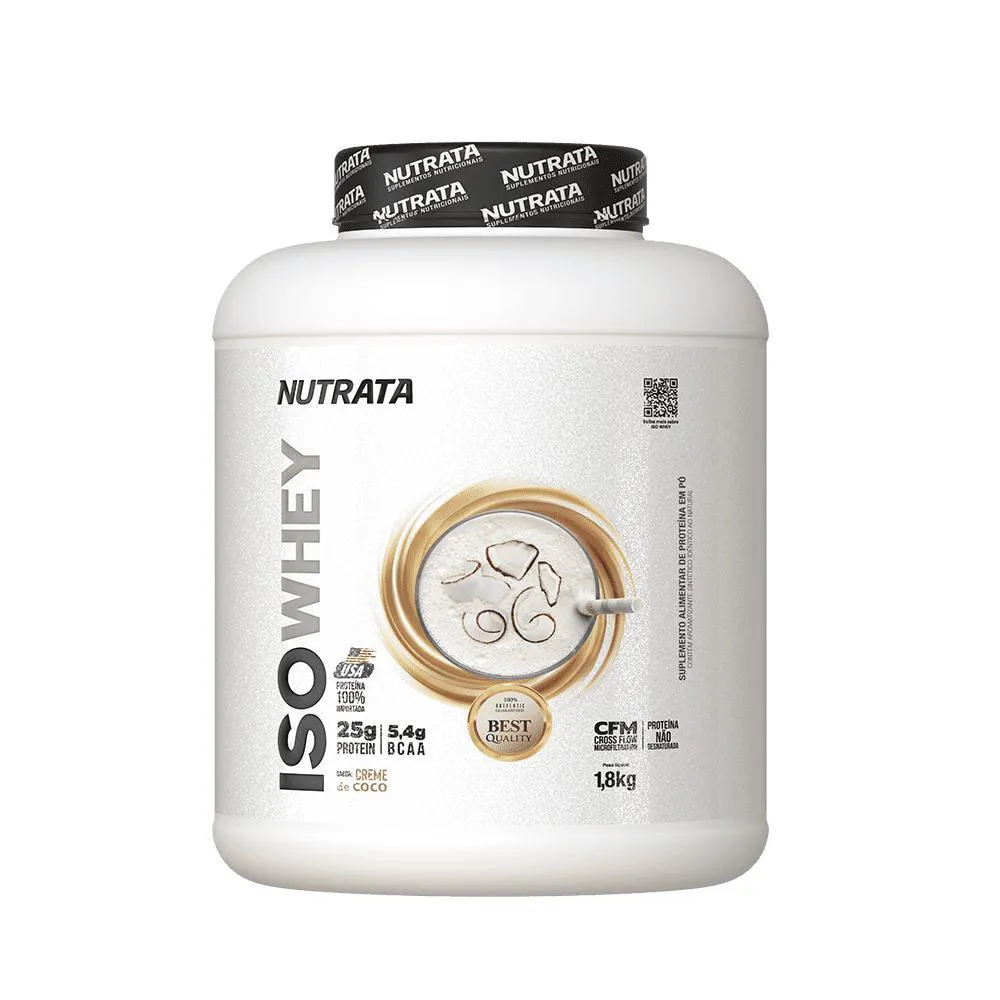 WHEY ISOLADO NUTRATA COCO 1.8KG