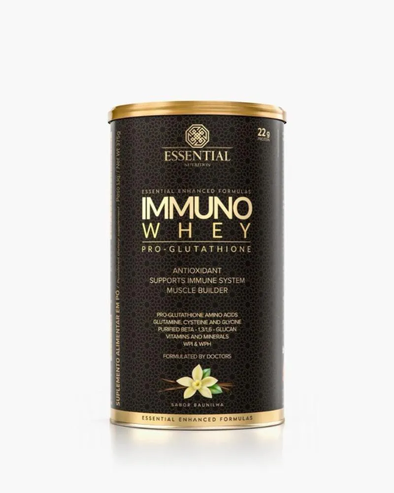 IMMUNO WHEY PRO GLUTATHIONE BAUNILHA 375G