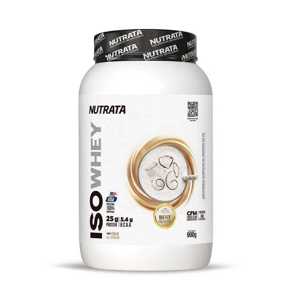 ISO WHEY PURE NUTRATA CREME DE COCO 900G