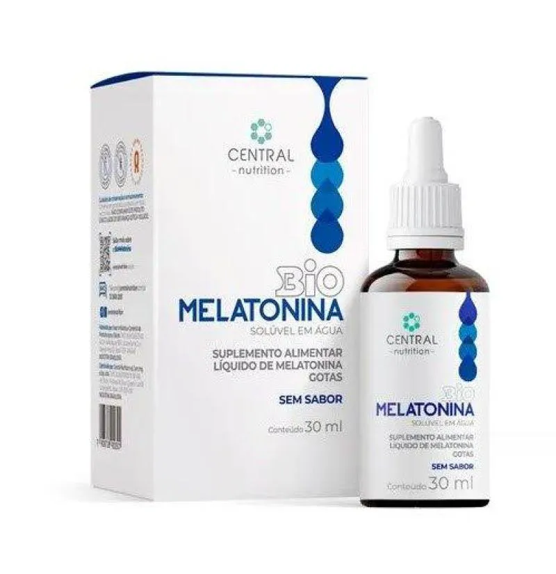 BIO MELATONINA EM GOTAS CENTRAL NUTRITION 30ML