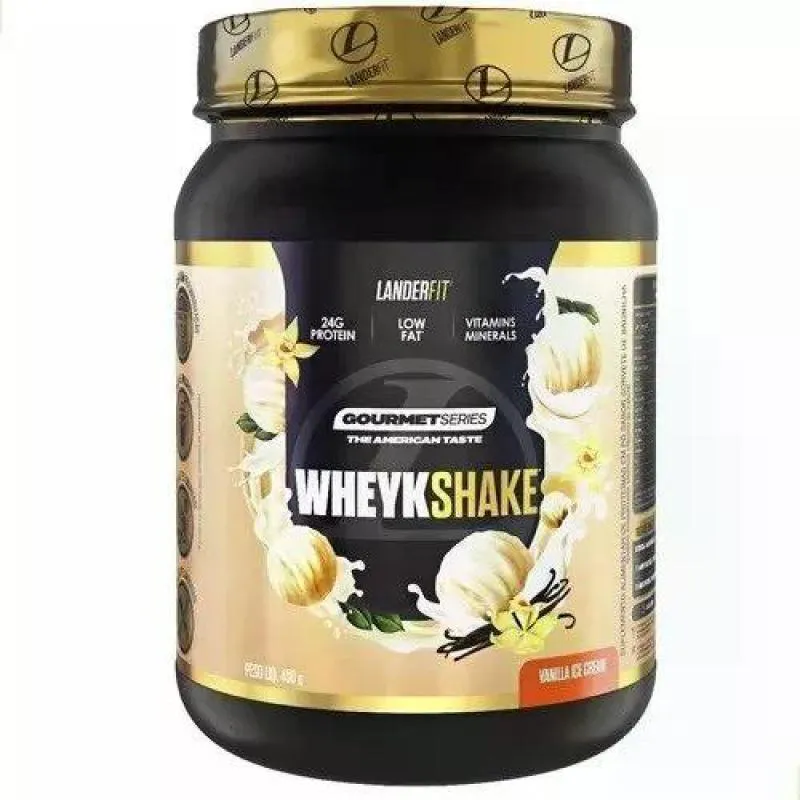 WHEY PROTEIN LANDERFIT DULCE DE LECHE 450G