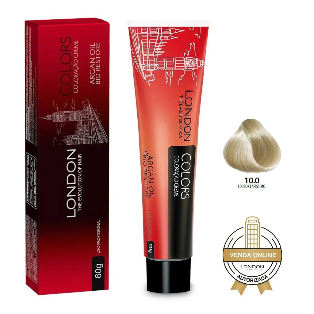 LONDON COLORACAO 60G - 10.0 LOURO CLARISSIMO