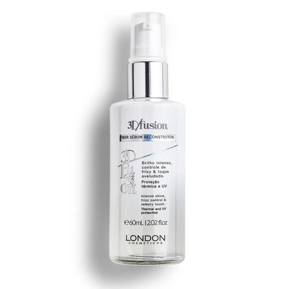 LONDON 3D FUSION SÉRUM BRILHO INTENSO E CONTROLE FRIZZ 60ML