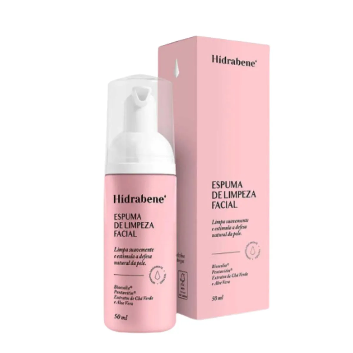 HIDRABENE ESPUMA DE LIMPEZA FACIAL 50ML
