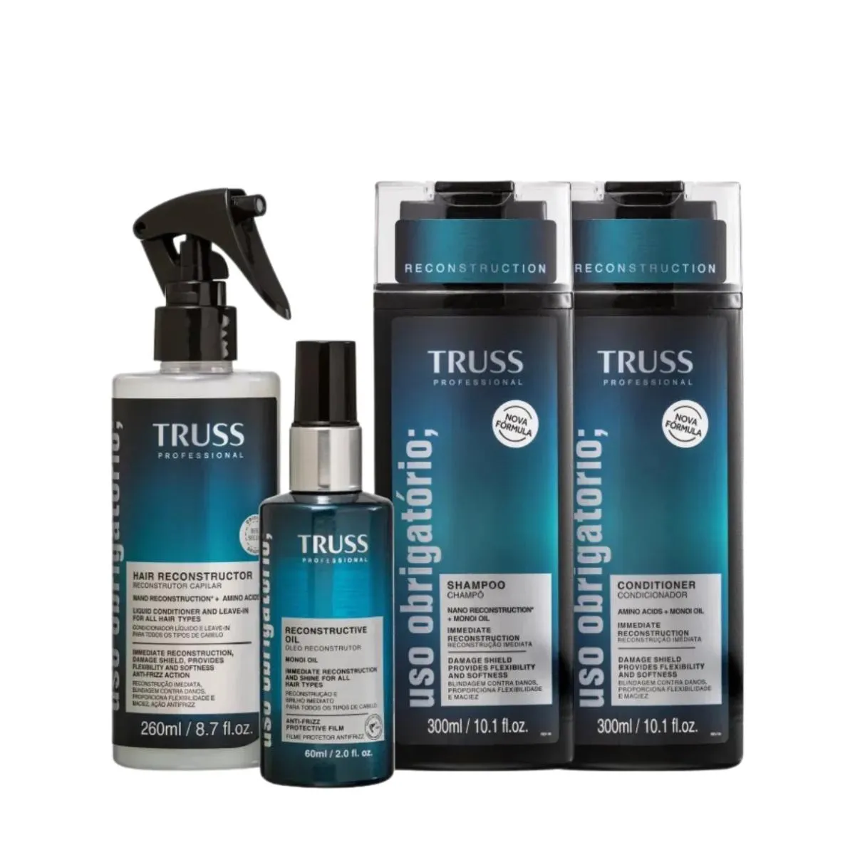 KIT TRUSS USO OBRIGATóRIO NANO (4 PRODUTOS)