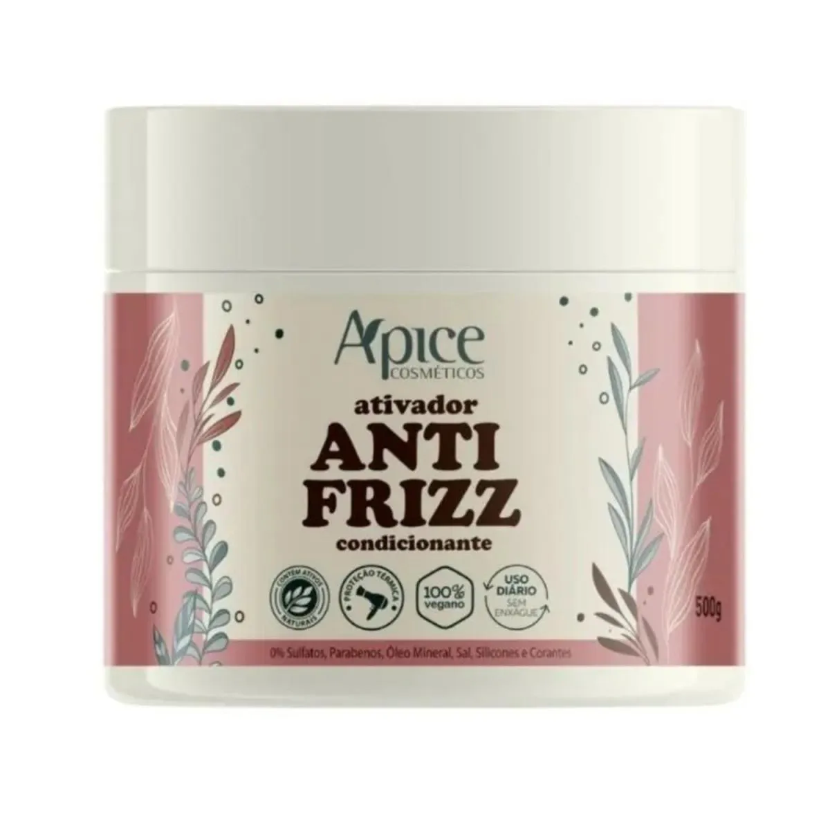 APICE COSMETICOS ATIVADOR ANTI FRIZZ 500GR