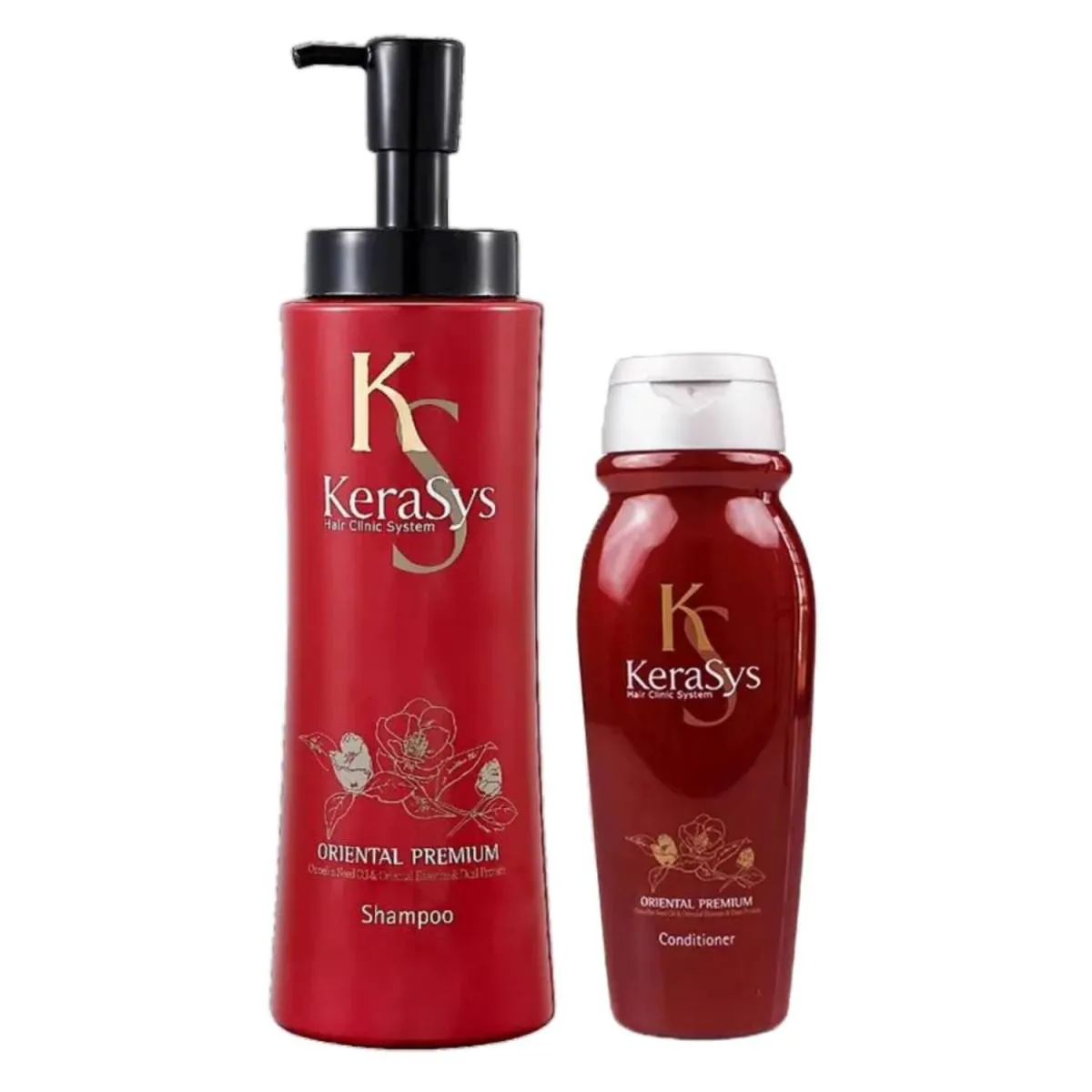 KERASYS KIT ORIENTAL PREMIUM SHAMPOO 600ML + CONDICIONADOR 200ML