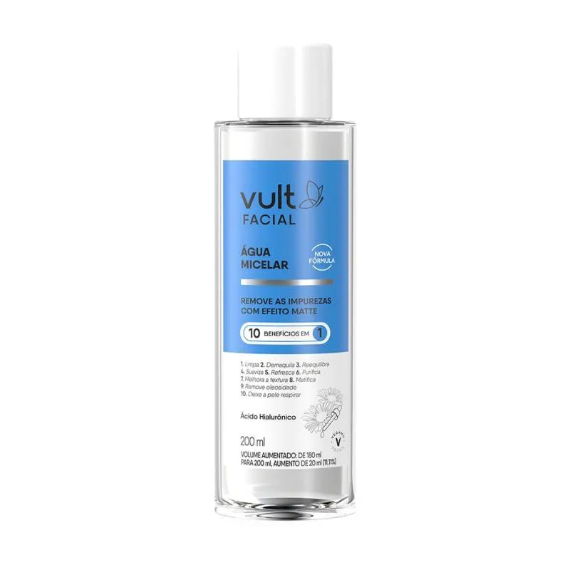 VULT AGUA MICELAR FACIAL 200ML
