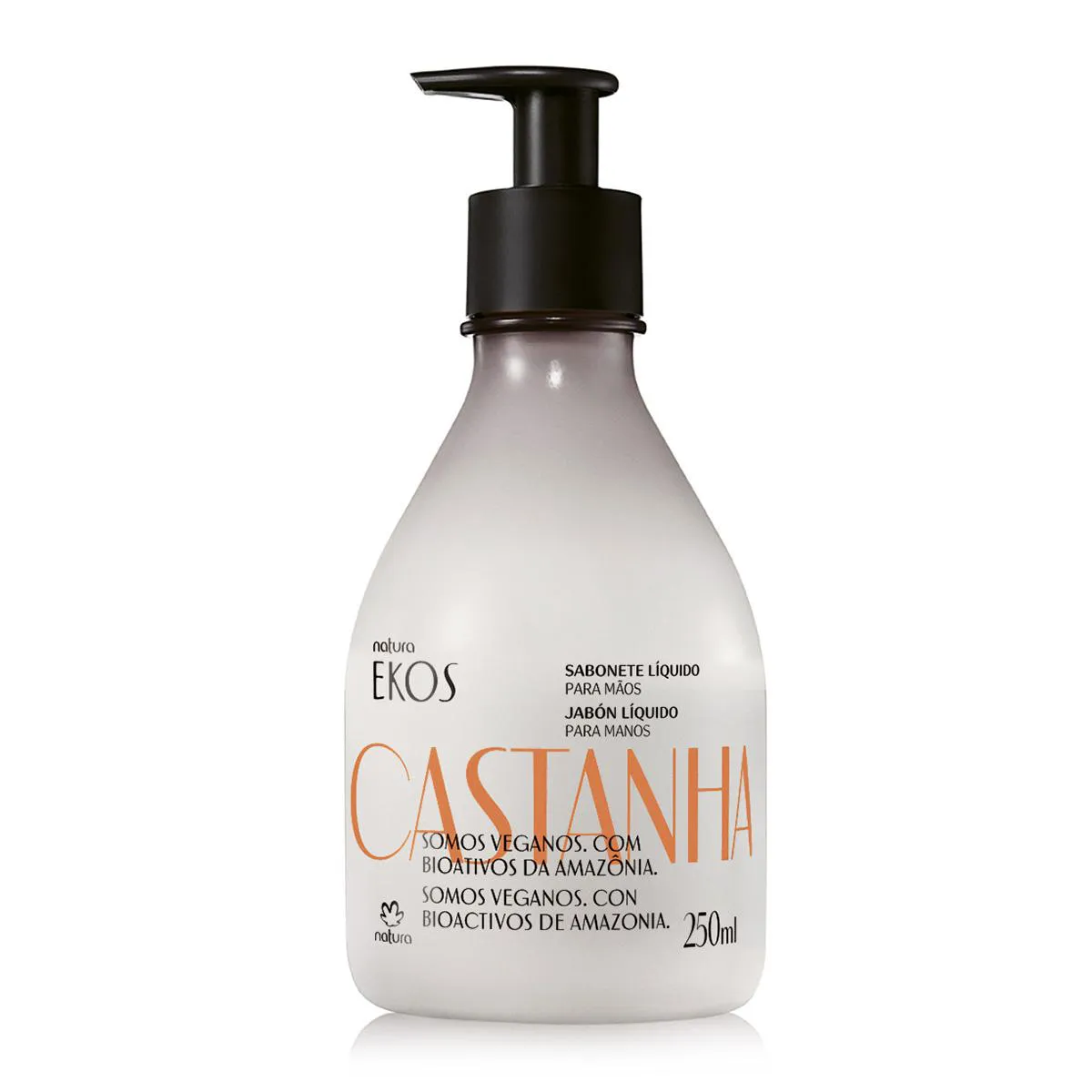 CASTANHA SABONETE LIQUIDO CREMOSO MÃOS 250ML