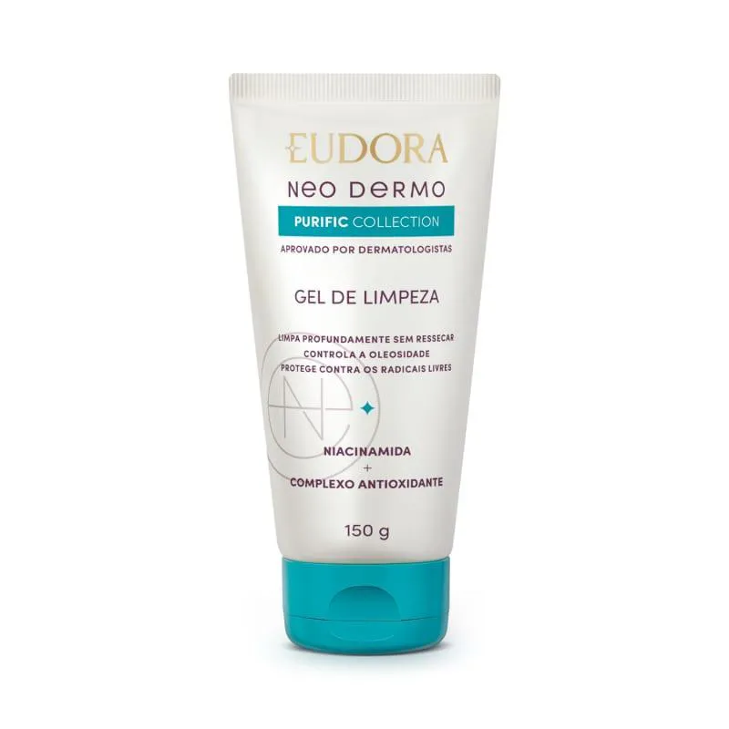 EUDORA NEO DERMO PURIFIC COLLECTION GEL LIMPEZA FACIAL 150G