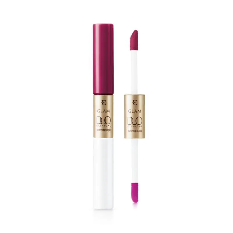 EUDORA GLAM DUO CLINICAL BATOM LIQ MAGENTA ENIGMATICO 3,5G