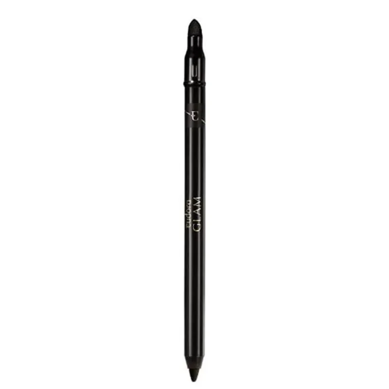 EUDORA GLAM LAPIS KAJAL COM ESFUMADOR PRETO ABSOLUTO 1,1G
