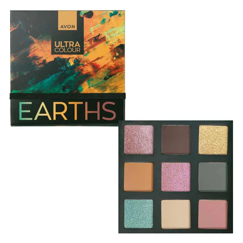 AVON ULTRA COLOR EARTHS PALETA DE SOMBRAS PARA OLHOS